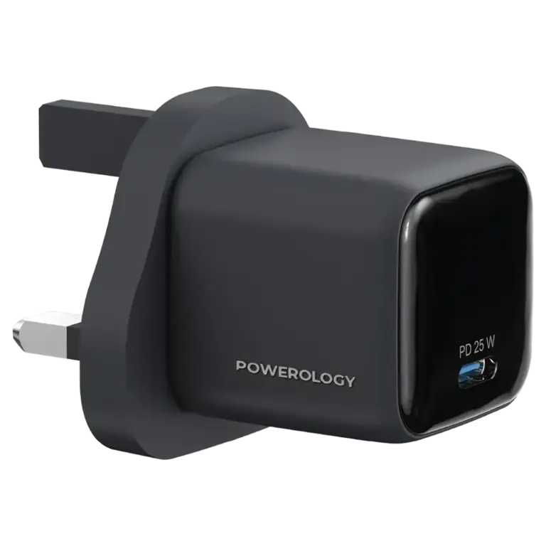 Powerology Volt-X 25W Mini Gan Wall Charger