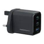 Powerology Volt-X 67W Multi-Port Gan Wall Charger