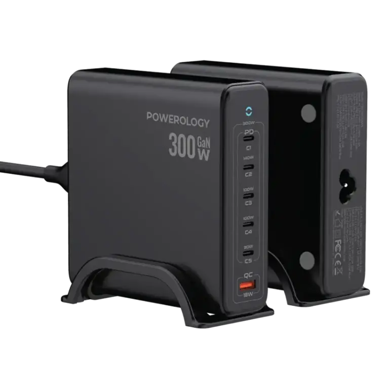 Powerology Volt-X GaN 300W Smart Desktop Charger