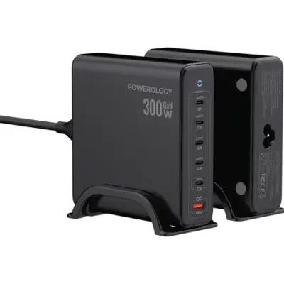 Powerology Volt-X GaN 300W Smart Desktop Charger