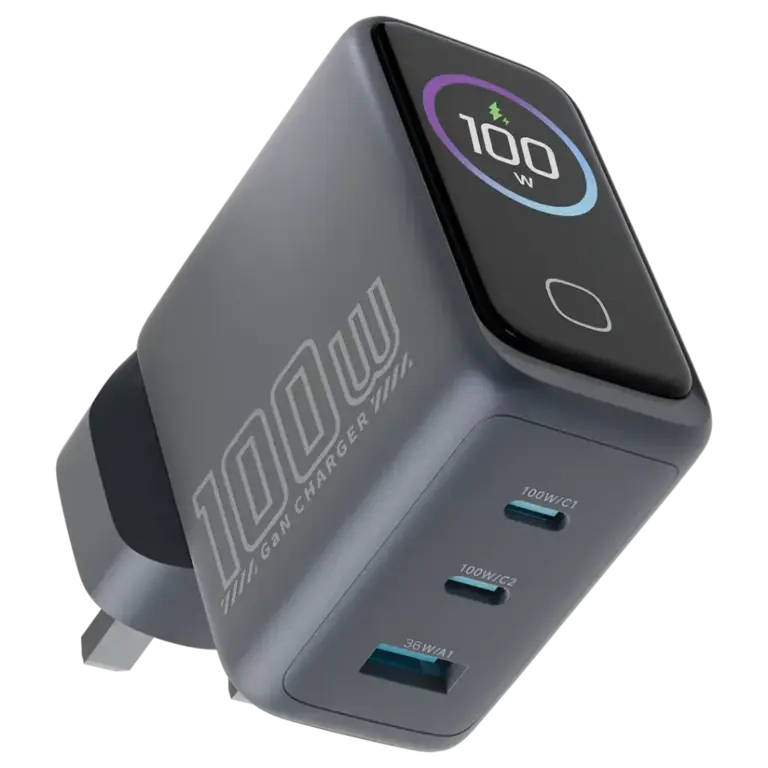 Powerology Voltflow 100W AVS GaN Wall Charger