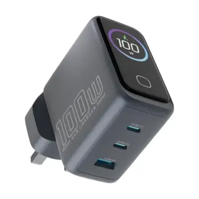 Powerology Voltflow 100W AVS GaN Wall Charger