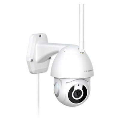 Powerology Wifi Smart Outdoor Camera 360 Horizontal and Vertical Movement
