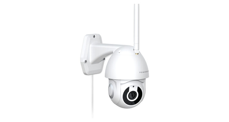 Powerology Wifi Smart Outdoor Camera 360 Horizontal and Vertical Movement