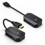 Powerology Wireless HDMI Mirroring Adaptor Pair with USB-C Cable Full HD 1080P