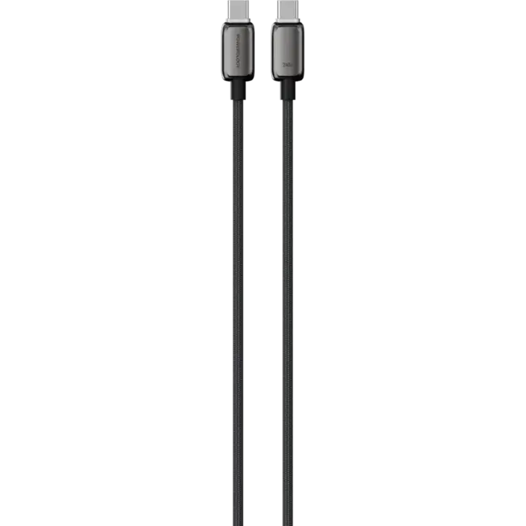 Powerology Zinco Series 240W USB-C Cable - Dark Gray