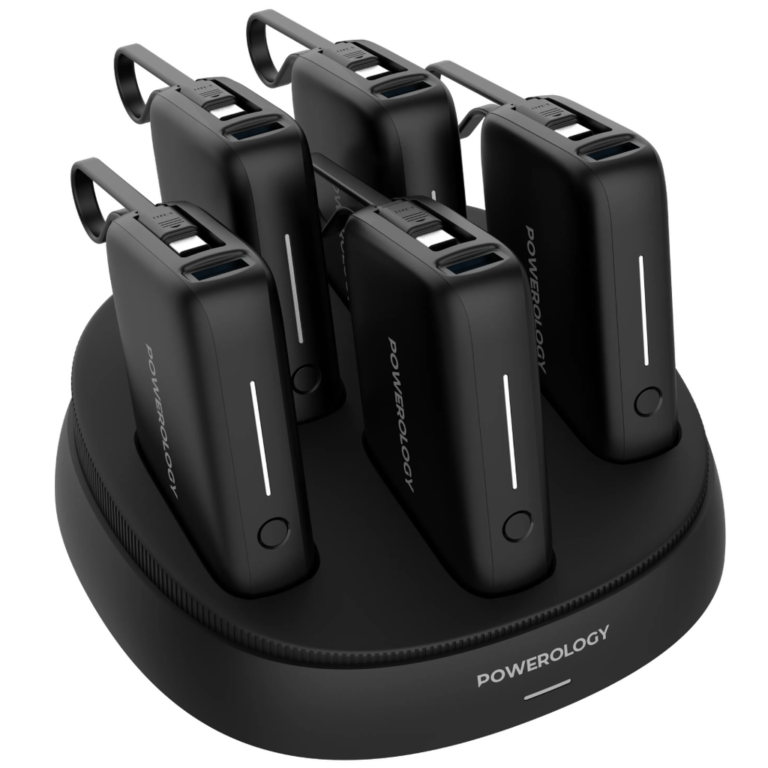Powerology × 5 10000mAh Power Bank Station