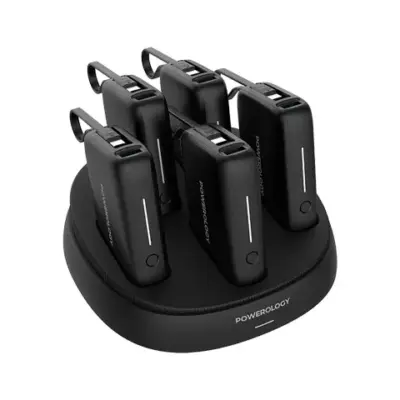 Powerology × 5 10000mAh Power Bank Station