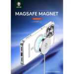 Series 8 Transparent Case with Strong Magnetic Adsorption Strip iPhone 14 Pro - Clear