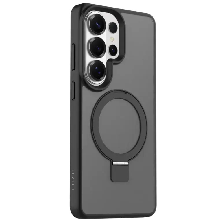 levelo Verona MagSafe Kickstand Hybrid Case for S26 Ultra