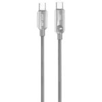 Green Lion 240W USB-C to USB-C Ultra Fast Charging 1m Braided Cable - Gray