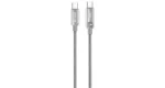 Green Lion 240W USB-C to USB-C Ultra Fast Charging 1m Braided Cable - Gray