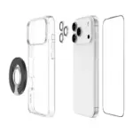 Green Lion 4-In-1 Protection Pack for iPhone 17 Pro/Pro Max- Clear