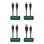 Green Lion 4 in 1 Cable Combo All-In-One Kit - Black
