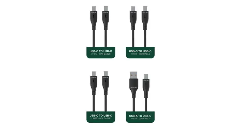 Green Lion 4 in 1 Cable Combo All-In-One Kit - Black