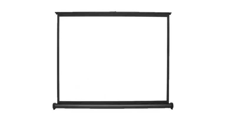 Green Lion 50" Portable Projection Screen - White