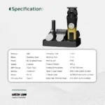 Green Lion 6 in 1 Trim Pro Grooming Kit