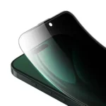 Green Lion 9H Steve Matte Privacy Glass for iPhone 17 Pro/Pro Max - Black Edge/Privacy