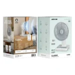 Green Lion Classic 8" Desktop Fan - White