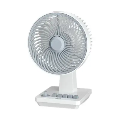 Green Lion Classic 8" Desktop Fan - White