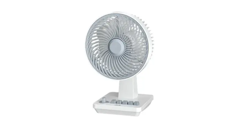 Green Lion Classic 8" Desktop Fan - White