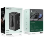 Green Lion Container 20000mAh Power Bank - Black