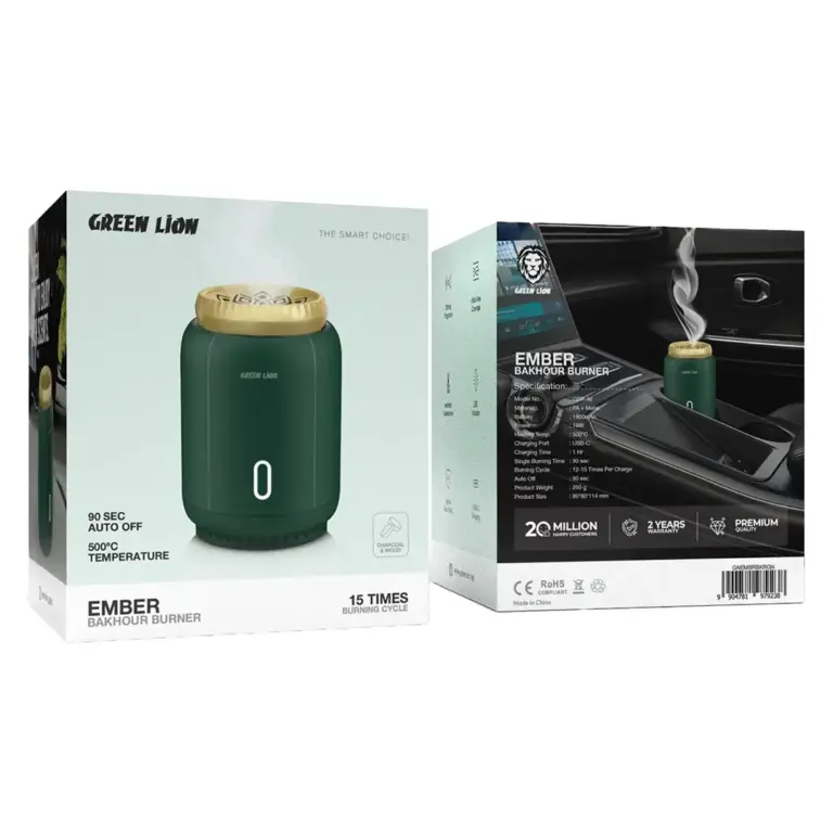 Green Lion Ember Bakhour Burner