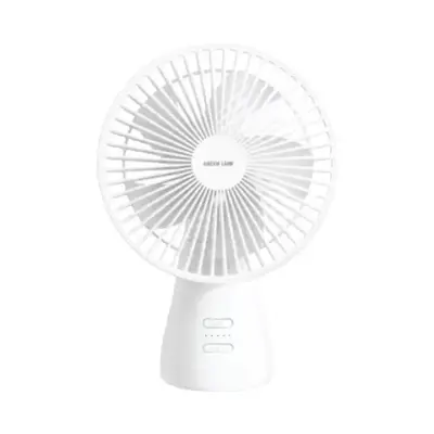 Green Lion Faro Rechargeable Fan - White