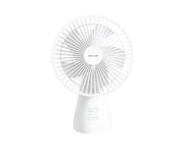 Green Lion Faro Rechargeable Fan - White
