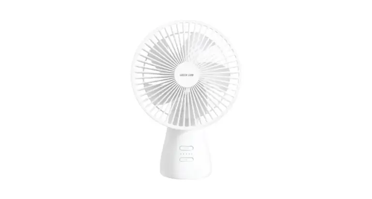 Green Lion Faro Rechargeable Fan - White