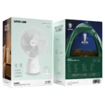 Green Lion Faro Rechargeable Fan - White