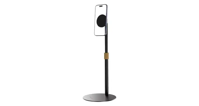 Green Lion Flex Stand Desktop Phone Holder - Black