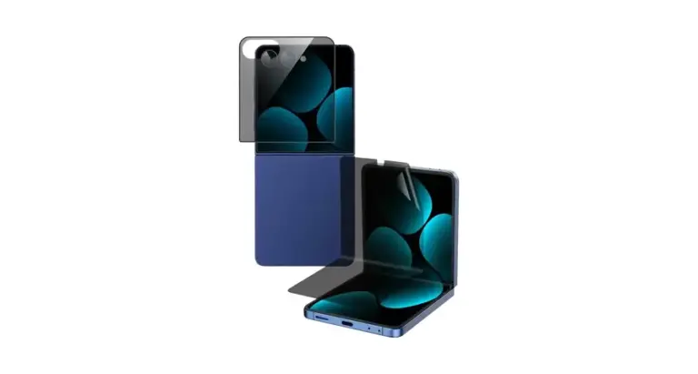 Green Lion Flip Protection Pack Front Glass & Inside EPU Film for Z Flip 7 - Clear