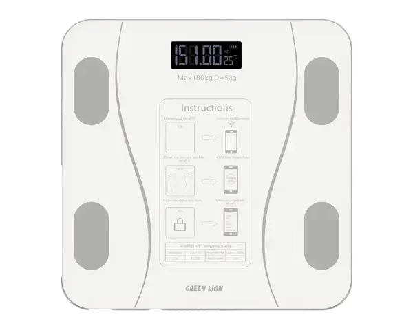 Green Lion GBC-200 Smart Body Scale - White