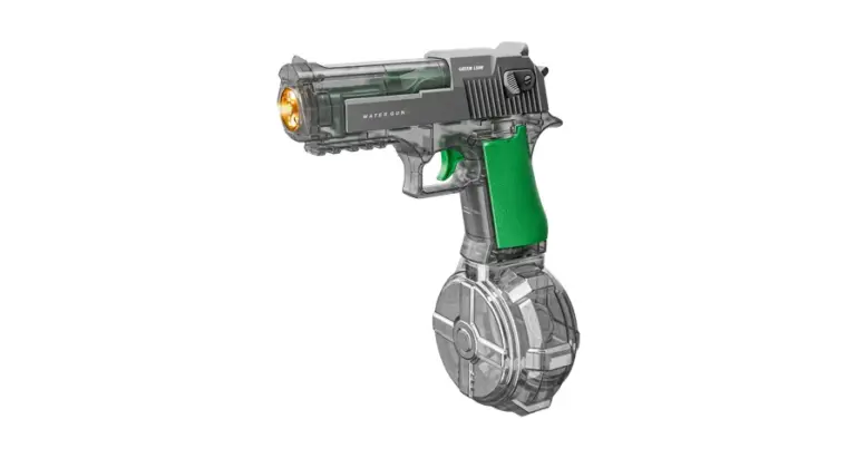 Green Lion GN85-Water Gun with Electric Continuous Shooting - Grey