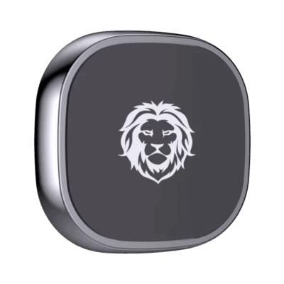 Gadget Pulse Kenya 55 Green Lion Magnetic Car Phone Holder – Black
