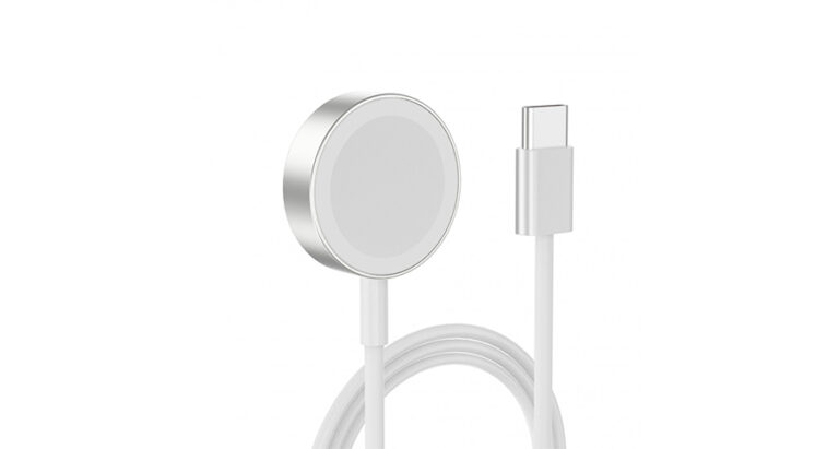 Green Lion Magnetic Charging Cable 1.2M ( Type-C Interface ) for iWatch – Silver