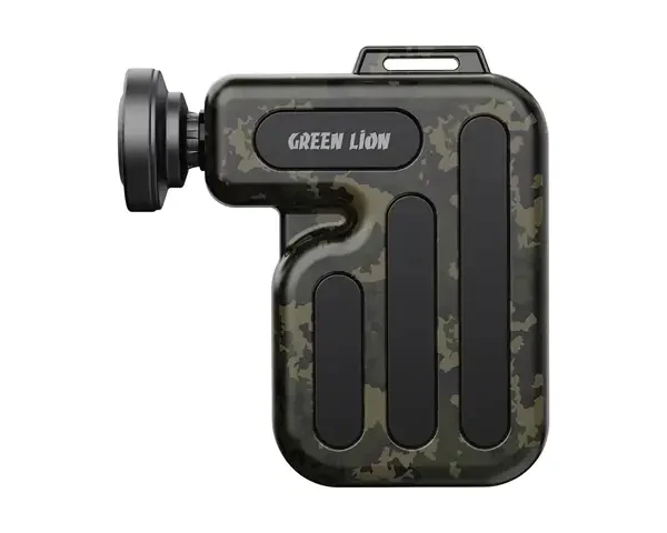 Green Lion Minion Mini Massage Gun - Army Green