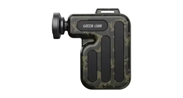 Green Lion Minion Mini Massage Gun - Army Green