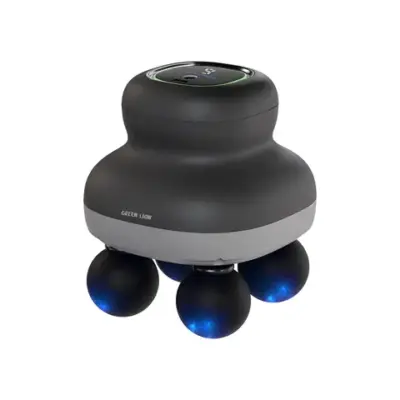 Green Lion Quad Force Body Massager - Black