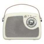 Green Lion Retro Radio Speaker - Cream