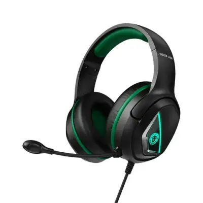 Green Lion Runner Wired Gaming Headphone - Blue