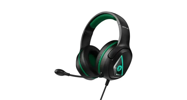 Green Lion Runner Wired Gaming Headphone - Blue