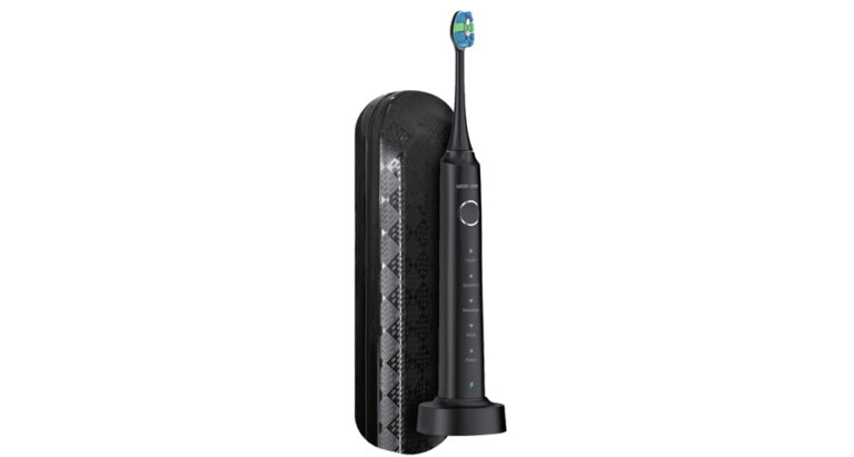 Green Lion Smart Brush Rechargeable Toothbrush - Black