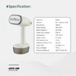 Green Lion Steam 1800W Garment Steamer
