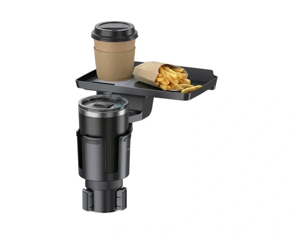 Green Lion Tray Mate 2-In-1 Cup Holder - Black