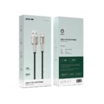 Green Lion USB-A to Lightning Braided Cable - Black