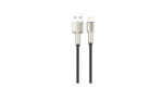 Green Lion USB-A to Lightning Braided Cable - Black