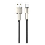 Green Lion USB-A to USB-C Braided Cable - Black