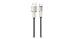 Green Lion USB-A to USB-C Braided Cable - Black
